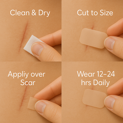 Stretch Mark and Scar Removal Tape